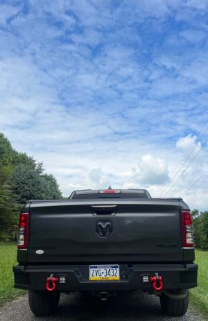 Toyota Tundra Rear Bumper - Fishbone Offroad - Pike - Black - `14-`21